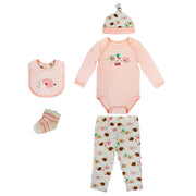 Conjunto Body P/ Bebe 5pzs