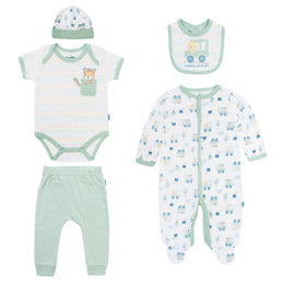 Conjunto Body P/ Bebe 5pzs