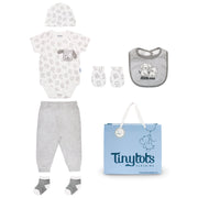 Body +Gorro+Babero+pantalon+Mitones