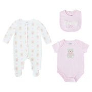 Conjunto Body M / Larga P/ Bebe 3pzs