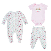 Conjunto Body M / Larga P/ Bebe 3pzs