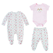 Conjunto Body M / Larga P/ Bebe 3pzs