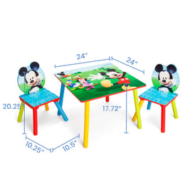 Set de sillas y mesa 3pzs