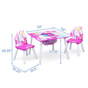 Conjunto de sillas y mesa 3pzs